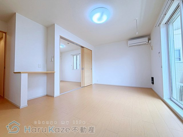 【居間・リビング】 | アンジュアルモニーⅡ【名古屋市賃貸・全戸角部屋】