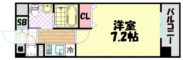 【間取り】 | エスリード弁天町パークプレイス