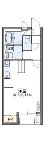 レオネクスト都原の間取り