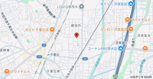 【地図】 | リアコート千里丘ⅠSOUTH