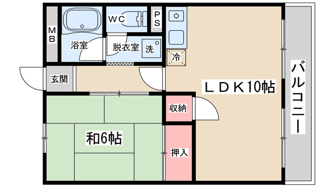 【間取り】 | ハイツまさき苑