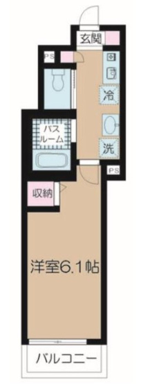 【間取り】 | フェリーチェ阿佐ヶ谷Ⅵ