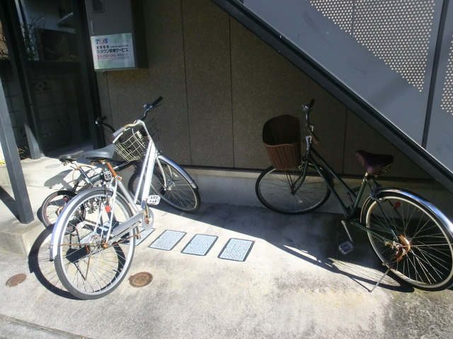 みらくるりーふのその他共用部分|自転車置場です♪