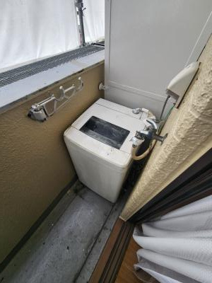ピエスあさのの設備|洗濯機はバルコニーに設置可