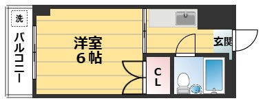 ピエスあさのの間取り