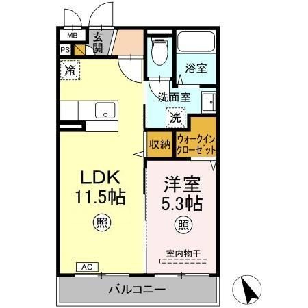 アーバニズム小美玉レジデンスの間取り