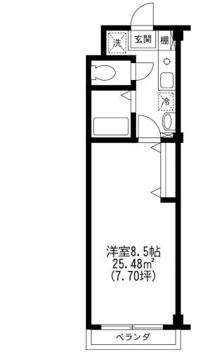 アトーレ上福岡マンションの間取り