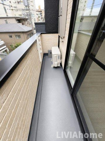 横浜市鶴見区生麦５丁目のアパートのバルコニー|同シリーズの参考写真です。実際の設備・内装は現況を優先とさせていただきます。