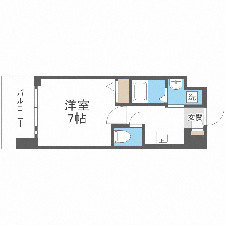 S-FORT難波西の間取り