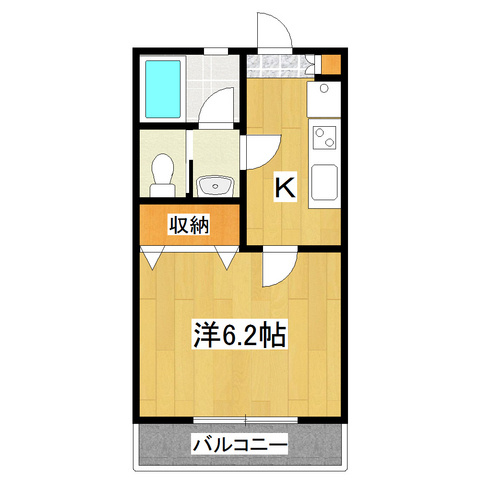 リリックコートコスモスの間取り|独立洗面台があると便利ですね！