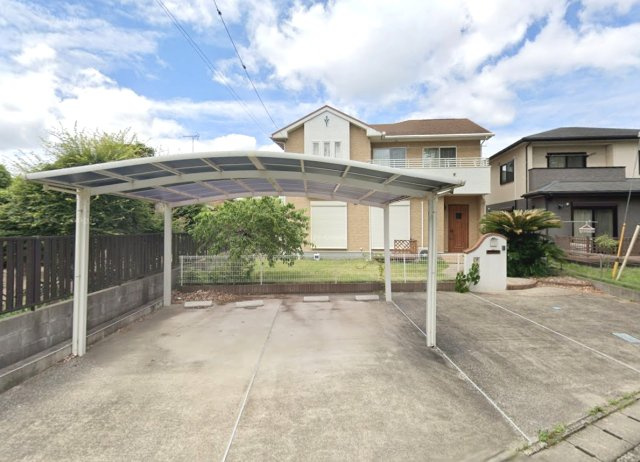 茂原市早野　中古戸建の駐車場|敷地約83坪 都市ガス上下水 水害歴無し ４SLDK 車4台可能  茂原市立茂原小学校徒歩約14分
