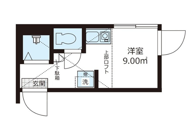 【間取り】 | QUQURI北新宿