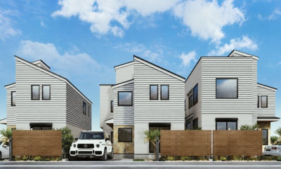 【外観パース】 | 藤沢市辻堂太平台1丁目　新築戸建　全3棟