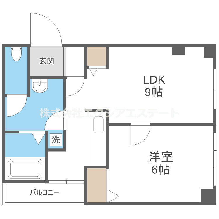 大成マンションの間取り