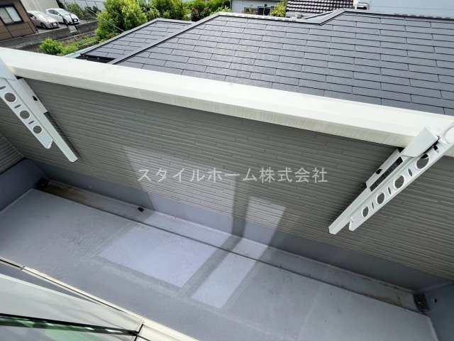 リナージュ下地町４号棟のバルコニー