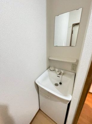 コーポラス田主丸Ⅱの独立洗面台
