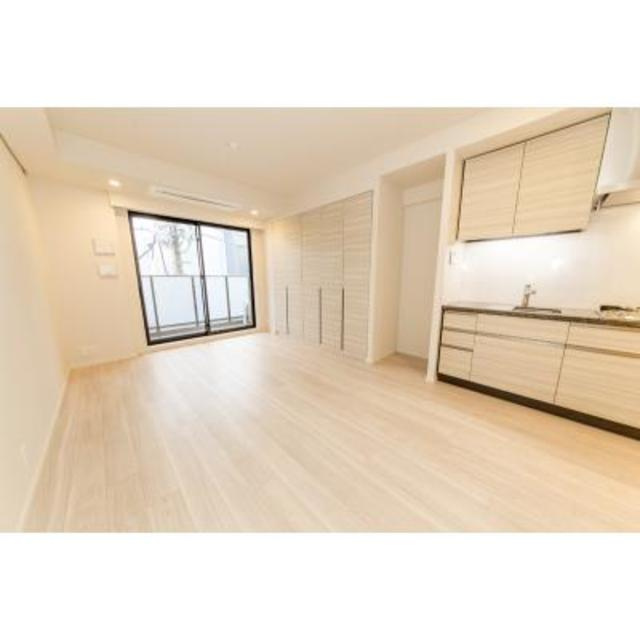 パークアクシスプレミア表参道の居間・リビング|※写真は同タイプ住戸です。