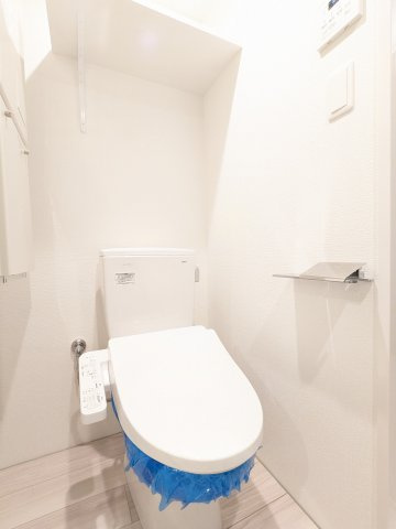 フラッフィー市谷台町のトイレ|ゆったりとした空間のトイレです