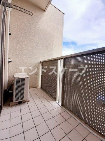 ジェルセートＢのバルコニー|高崎、前橋のお部屋探しはエンドスケープまで！お客様の理想お聞かせ下さい♪