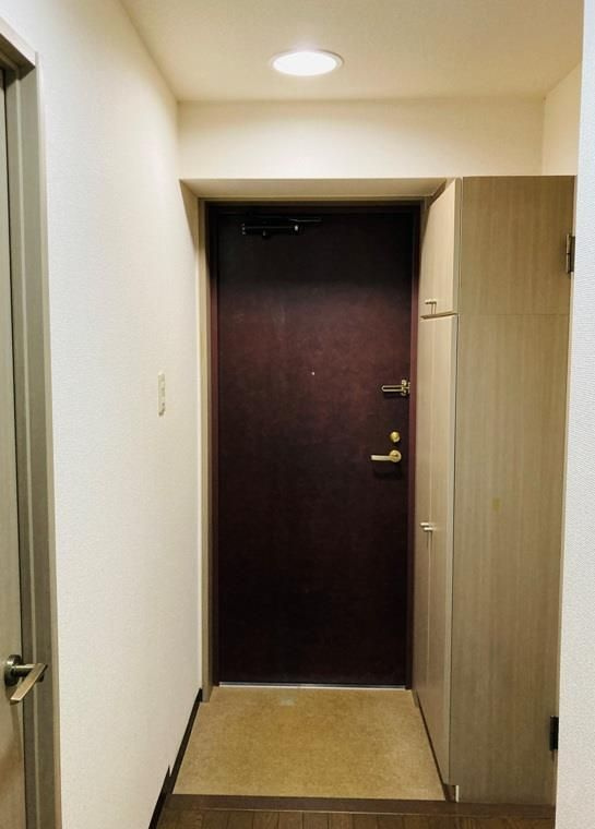 グレイス錦糸町の玄関