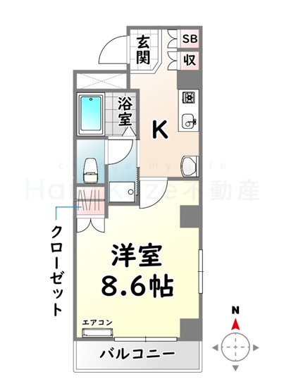 【間取り】 | ル パサージュ【名古屋市賃貸・都市ガス】