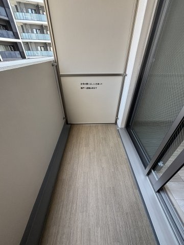 コンシェリア町屋のバルコニー|開放的で明るい空間を演出してくれるバルコニーです