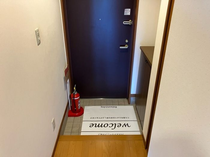 エクメネーキヤⅡの玄関