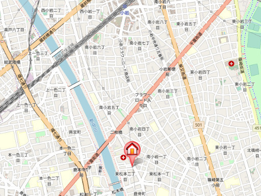 ボン・ド・ミールの地図