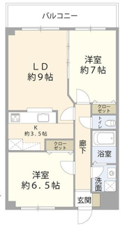 【間取り】 | ＳＰＲＩＮＧ　ＣＯＵＲＴ | 間取りです。