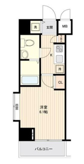 【間取り】 | ガーラ・シティ大井町 | 間取りです。
