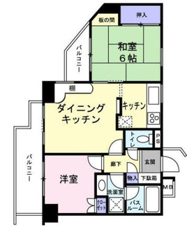 【間取り】 | 東急ドエル・アルス川口五丁目壱番館 | 間取りです。