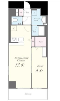 【間取り】 | ＰＲＩＭＥ　ＲＥＳＩＤＥＮＣＥ　ＮＡＭＩＫＩ | 間取りです。