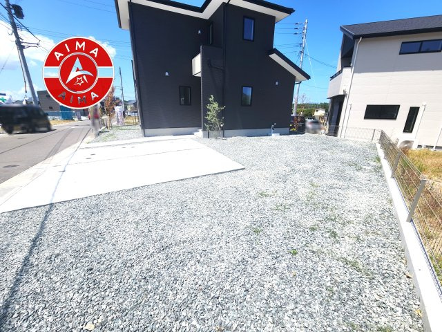 福岡市西区今津第1-1棟（1号棟）の外観|お庭で自由な時間を過ごせます。