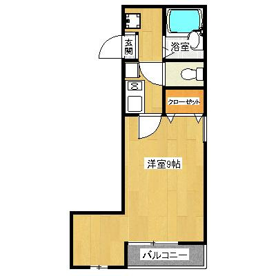 アルカディア越谷の間取り