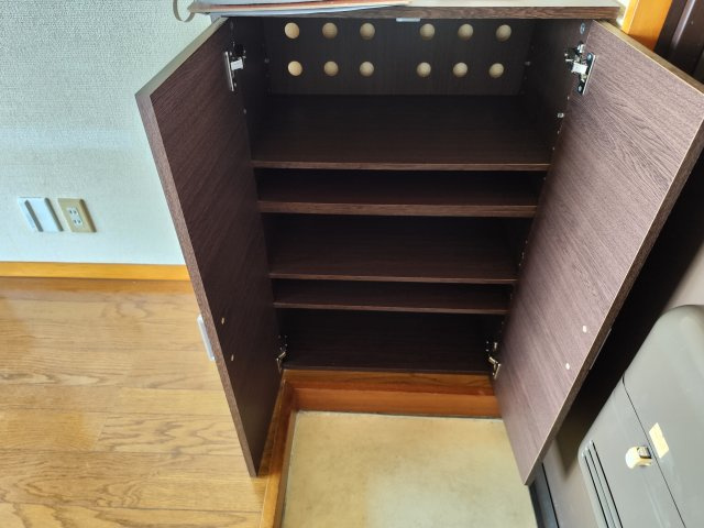 ハウスアツタの収納
