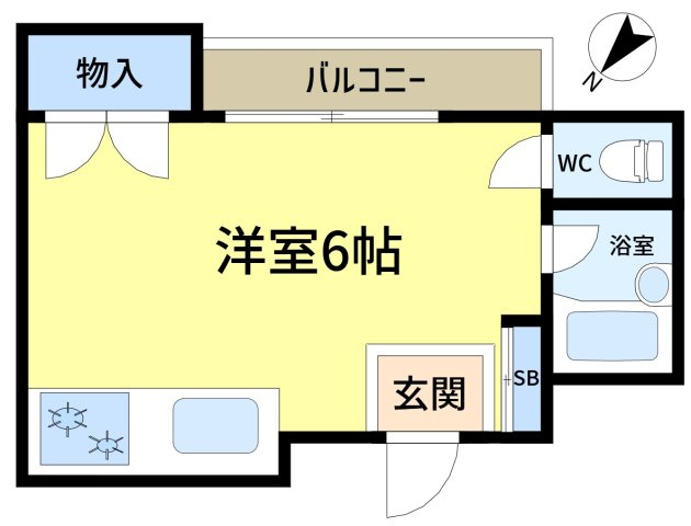 ハウスアツタの間取り