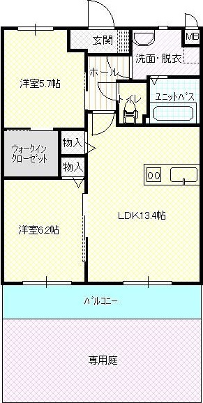 エスペランサの間取り