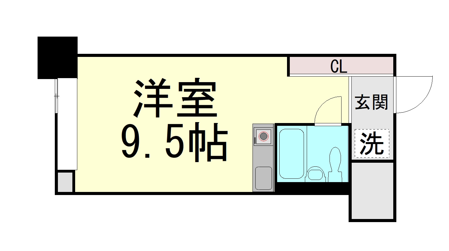 イーストコート２番街の間取り