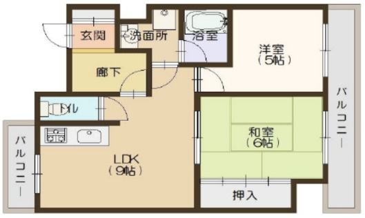 シンフォニーアネックスの間取り