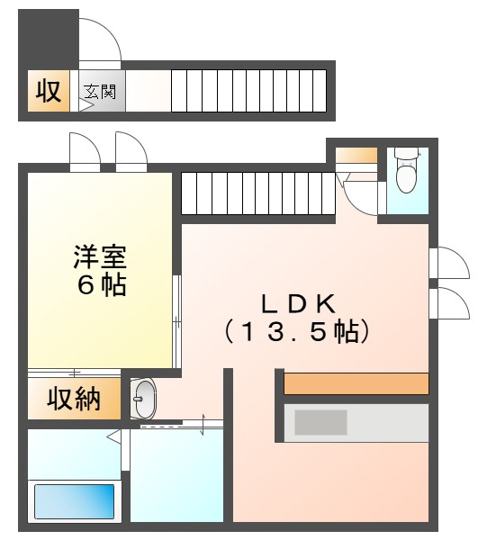 ラフィネ・フルールの間取り