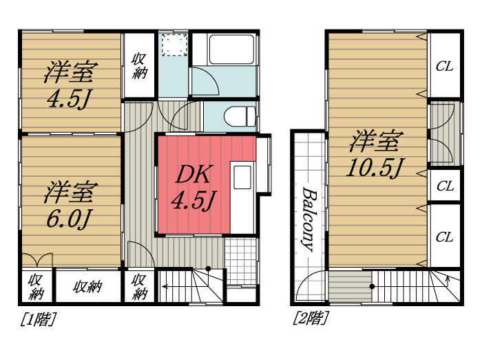【間取り】 | 轟町1丁目戸建