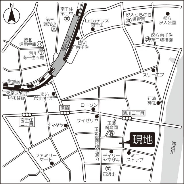 カーサフォルトオアサの地図