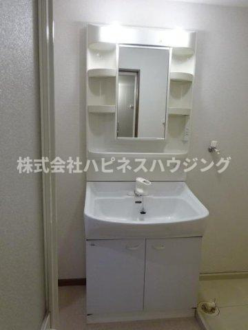 ベルクレーヌ２１の洗面所