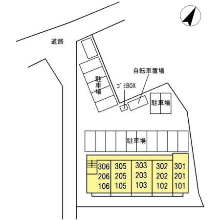 コンフォート新橋の区画図
