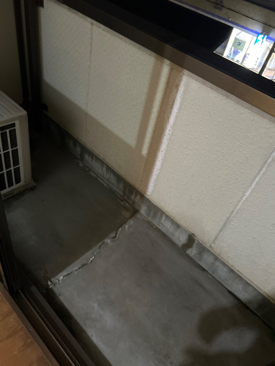 松戸市三矢小台４丁目の賃貸マンションのバルコニー