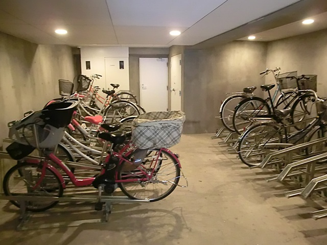 ソサエティギャレリアのその他共用部分|屋内駐輪場。