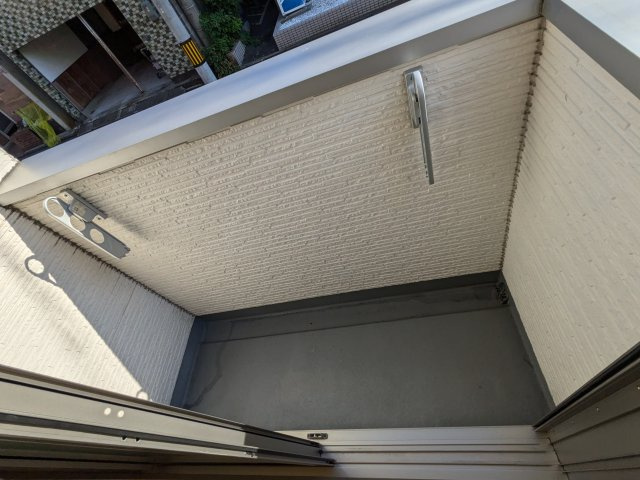 ハーモニーテラス切戸町のバルコニー
