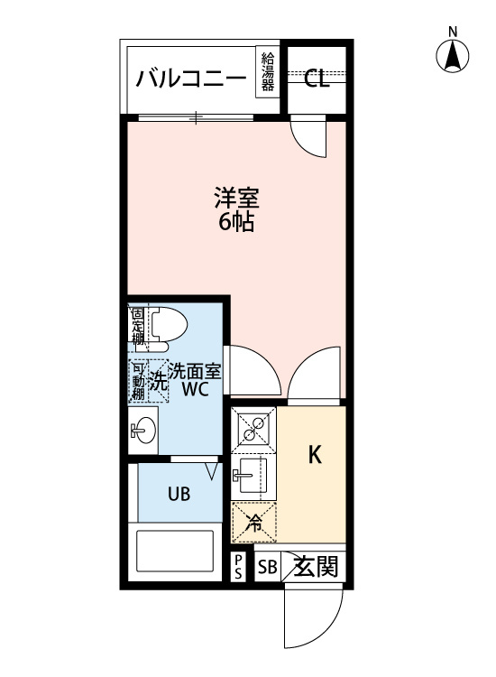 ＣＲＡＳＴＩＮＥ名楽町の間取り