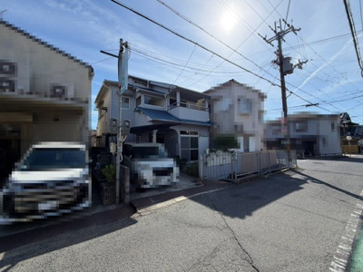 【前面道路含む現地写真】 | 芦部町　売土地 | 現況古家がありますが、解体して更地でお渡しです！解体費が不要ですよ！