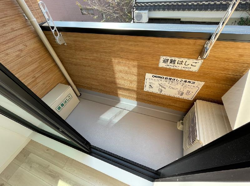 ＣＲＡＳＴＩＮＥ名楽町のバルコニー